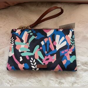 Fossil Floral Pattern Wristlet | Large | RFID